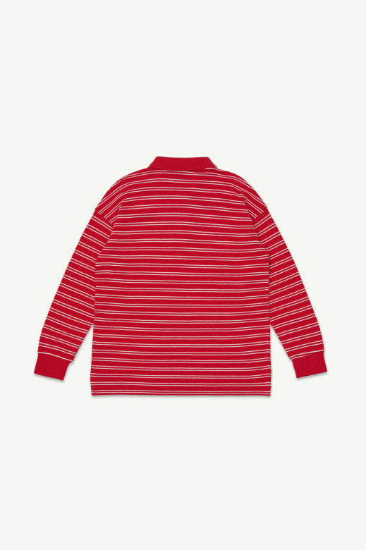 Main Story - polo shirt - red &amp; white