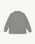 Main Story - polo top - grey melange