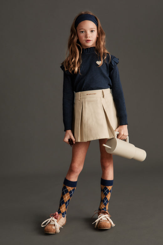 Mipounet - nina pleated skirt