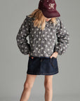 Mipounet - love denim mini skirt
