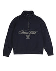Mipounet - juliette fleece sweatshirt - blue