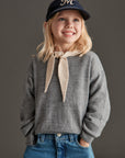 Mipounet - selena knit sweater - grey