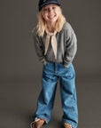 Mipounet - selena knit sweater - grey