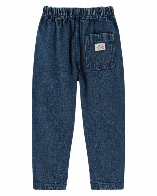 Emile et Ida - elastic waist denim torusers