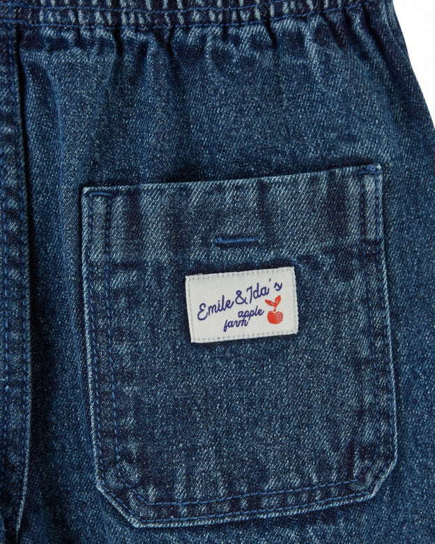 Emile et Ida - elastic waist denim torusers