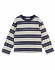 Emile et Ida - stripe t-shirt - midnight