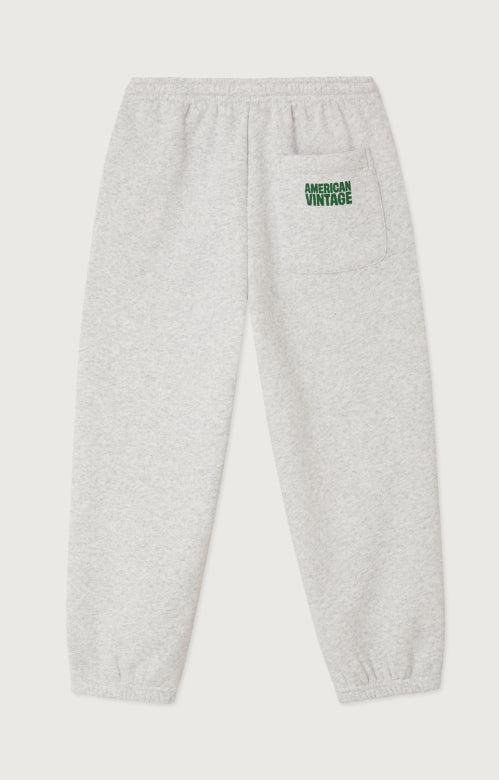 American Vintage - baptown joggers - grey melange
