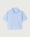 American Vintage - eluabird shirt - blue stripes