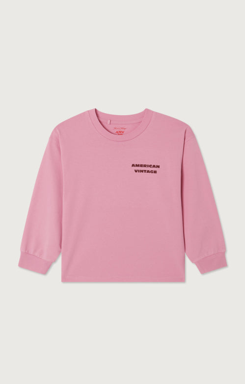 American Vintage - fizvalley longsleeve t-shirt - barbe a papa
