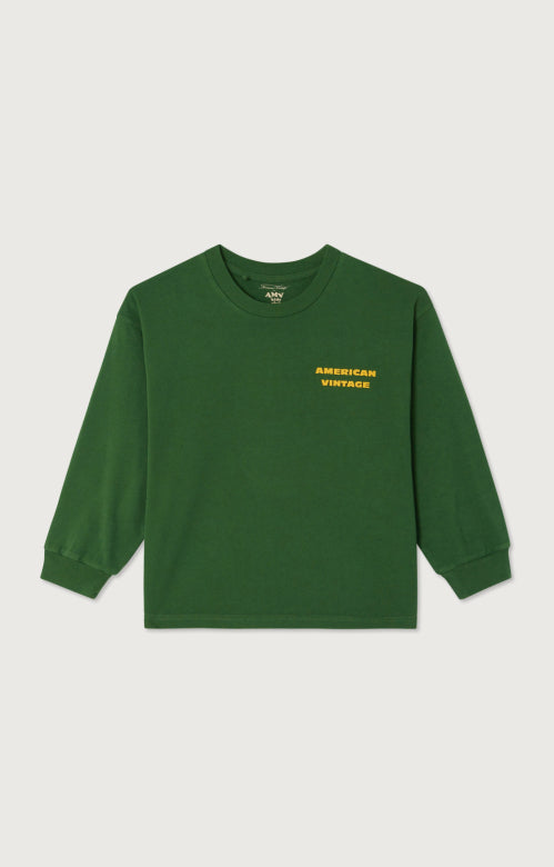American Vintage - fizvalley longsleeve t-shirt - feuillage