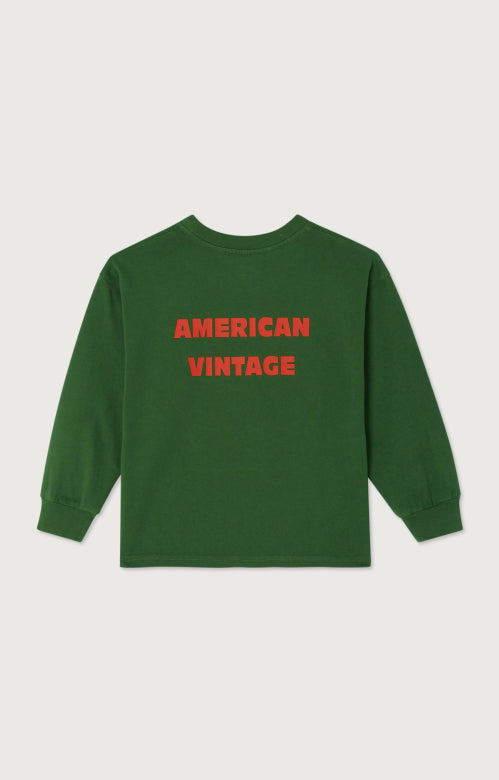 American Vintage - fizvalley longsleeve t-shirt - feuillage