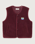 American Vintage - hoktown teddy bodywarmer - bordeaux
