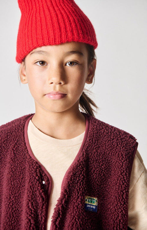 American Vintage - hoktown teddy bodywarmer - bordeaux