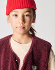 American Vintage - hoktown teddy bodywarmer - bordeaux