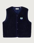American Vintage - hoktown teddy bodywarmer - navy