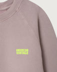 American Vintage - izubird sweatshirt - prunelle