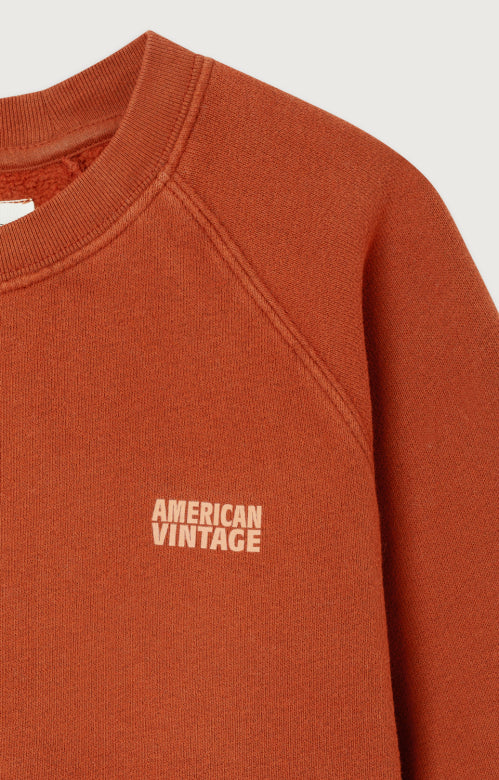American Vintage - izubird sweatshirt - cannelle