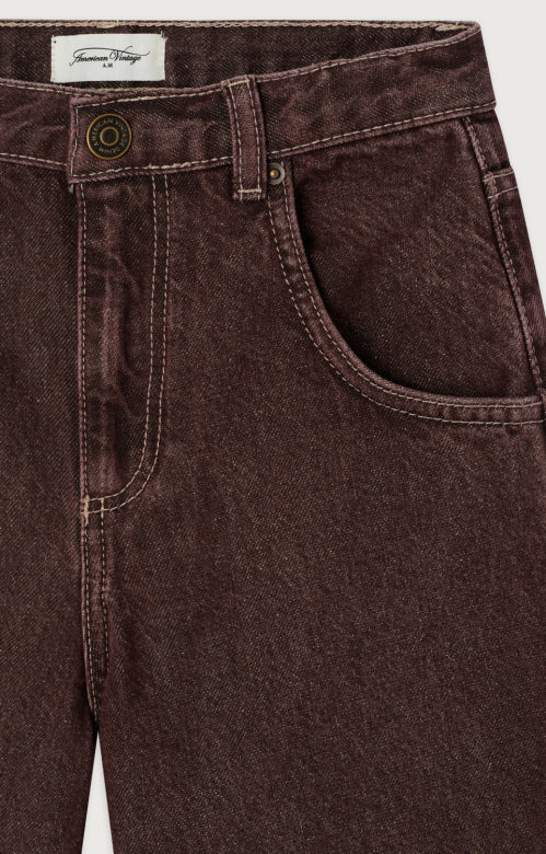 American Vintage - oshow balloon jeans - raisin