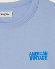 American Vintage - ykobow crop t-shirt - givre
