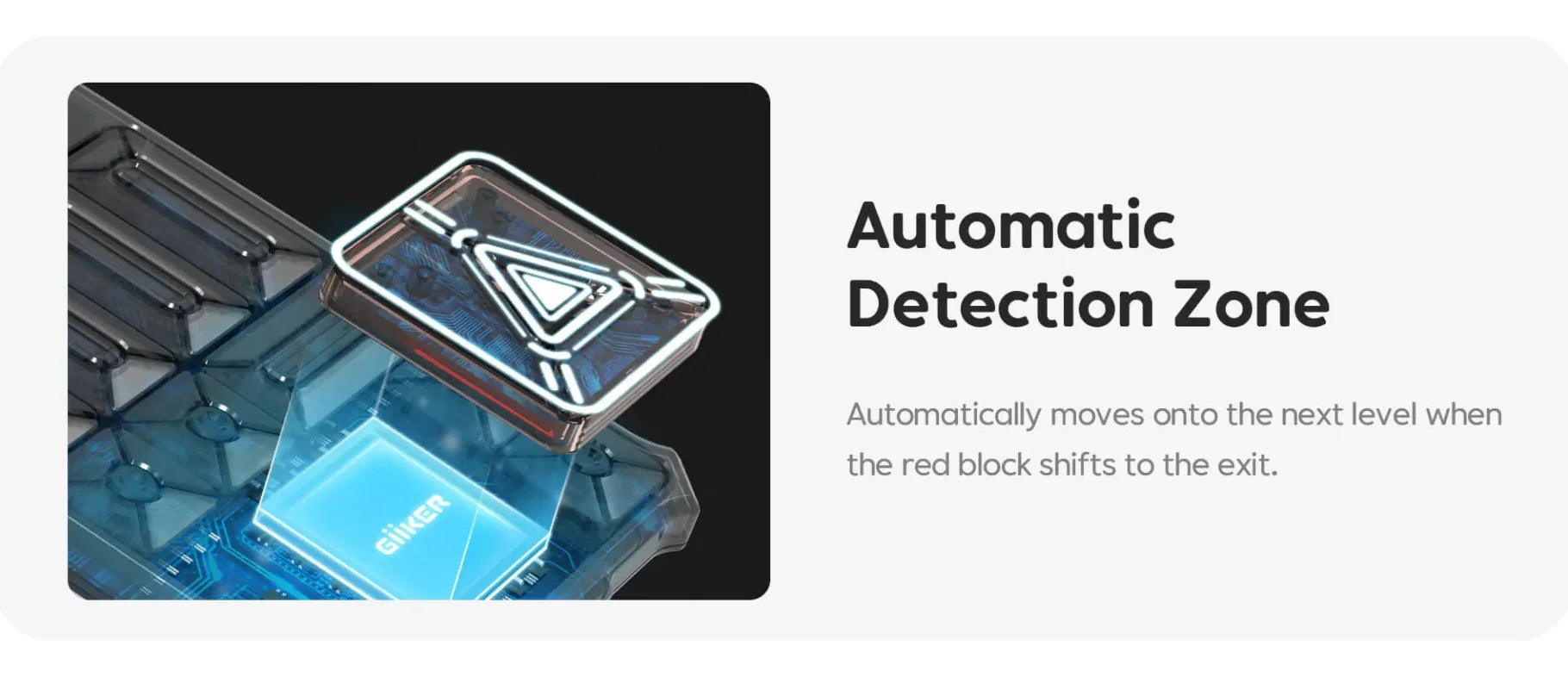 Giiker - super slide - electronic puzzle - black