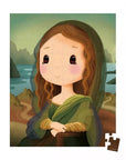 Janod - Leonardo Da Vinci inspired puzzle - 100 pcs