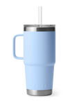 Yeti - rambler - insulated straw mug - 739ml - sky blue