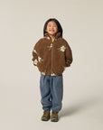 the campamento - kids - Flowers Teddy Jacket