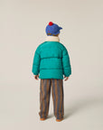 the campamento - kids - Smiling Face Puffer Jacket