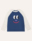 the campamento - kids - Smiling Face Color Block Tshirt