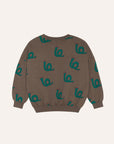 the campamento - kids - Snakes Brown Sweatshirt