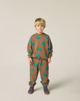 the campamento - kids - Snakes Brown Sweatshirt