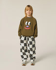the campamento - kids - Big Smiling Face Sweatshirt