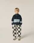the campamento - kids - Grey Color Block Sweatshirt