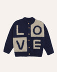 the campamento - kids - Love Blue Cardigan