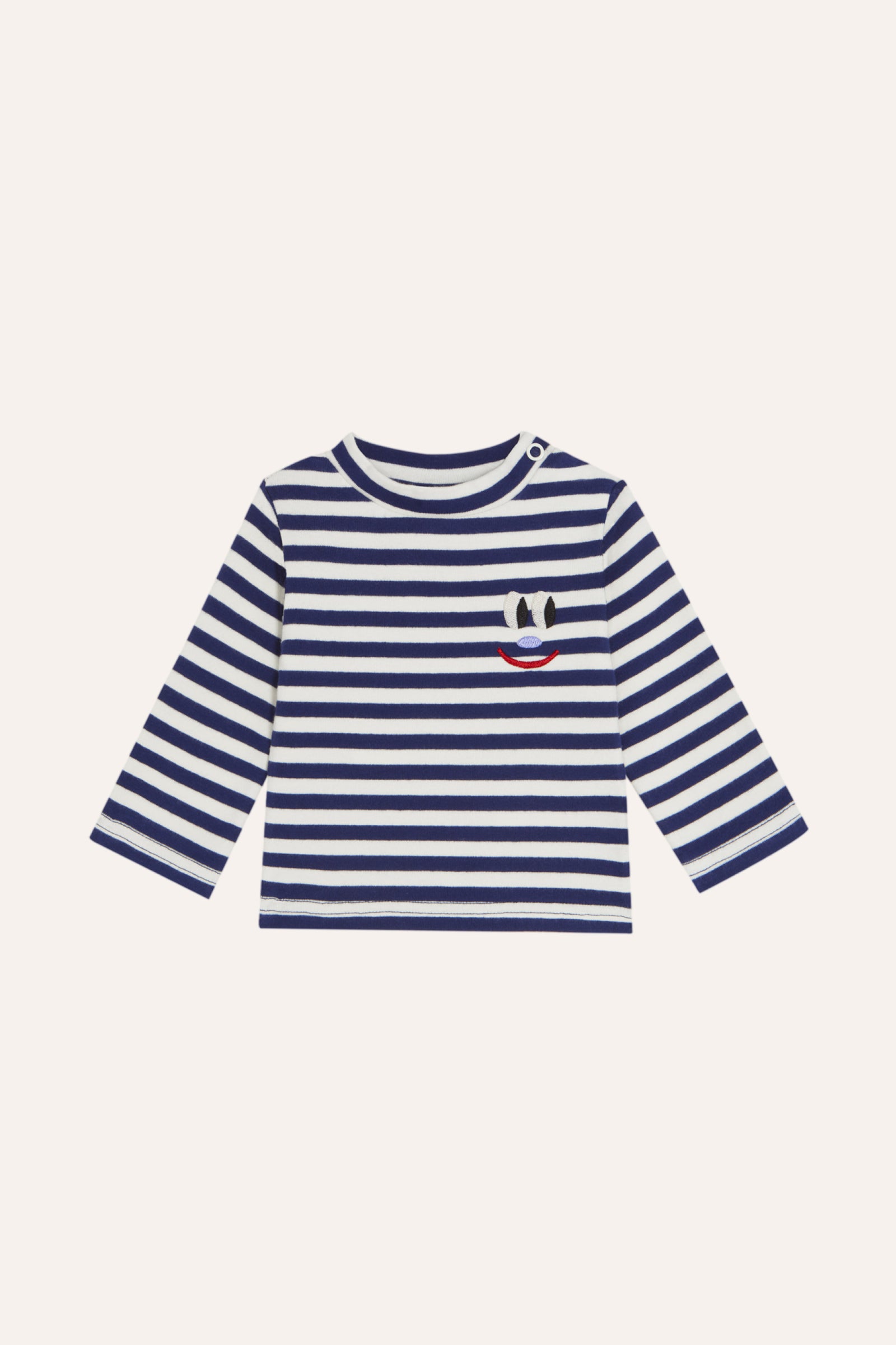 the campamento - Blue Stripes Baby Tshirt