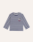 the campamento - Blue Stripes Baby Tshirt