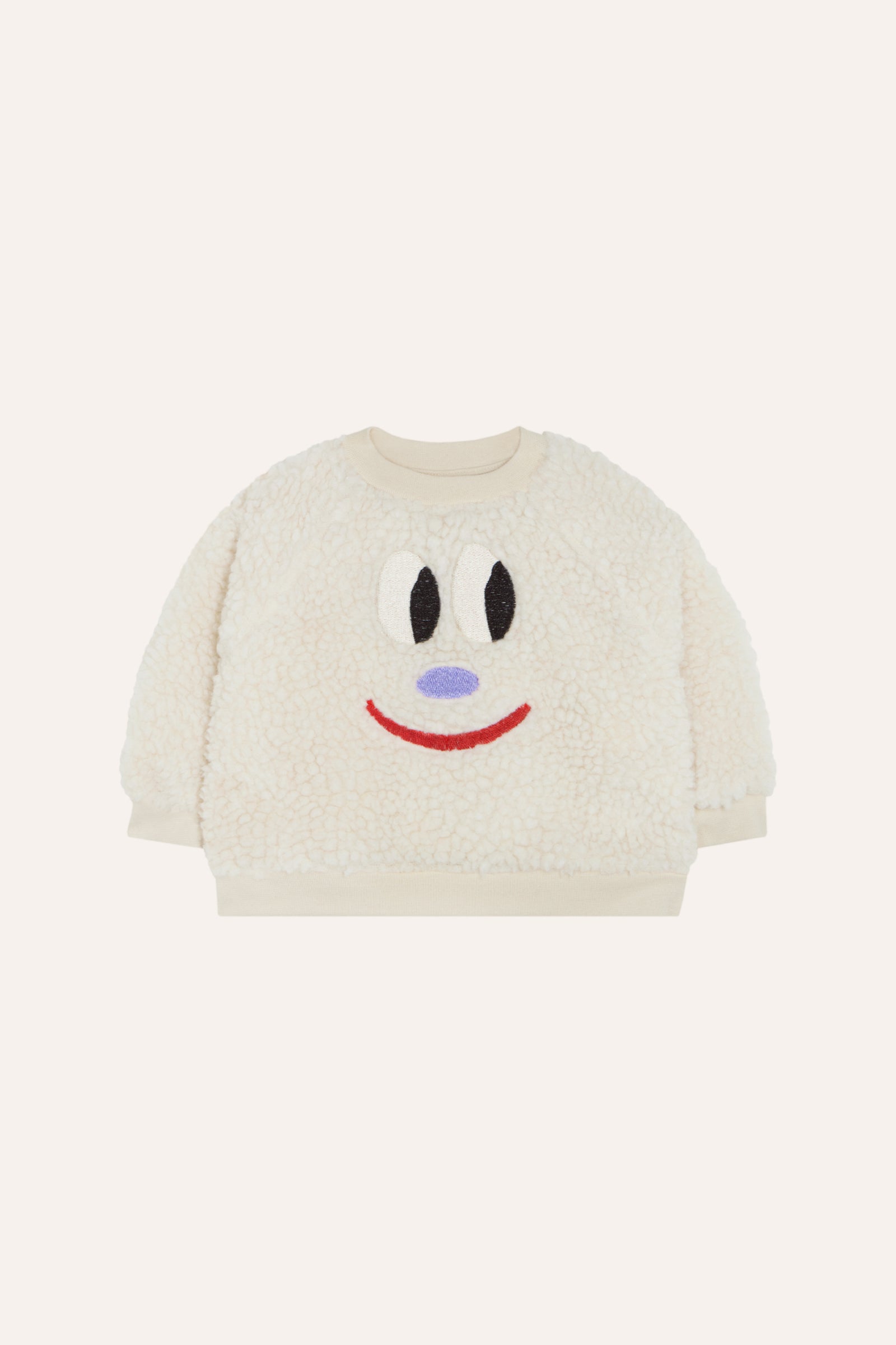 the campamento - Smiling Face Teddy Baby Sweatshirt
