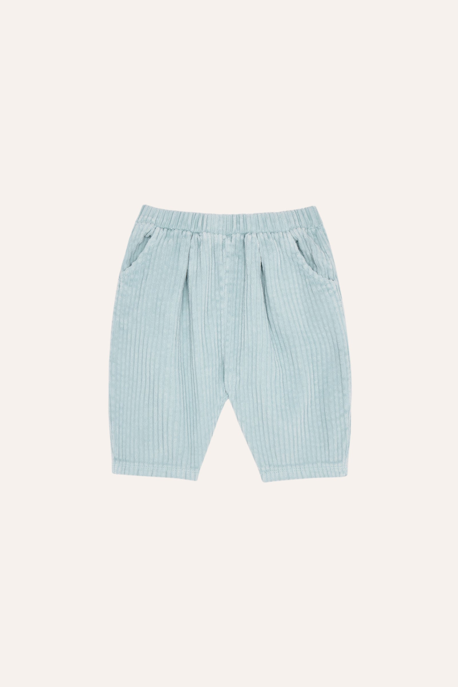 the campamento - Blue Corduroy Baby Trousers