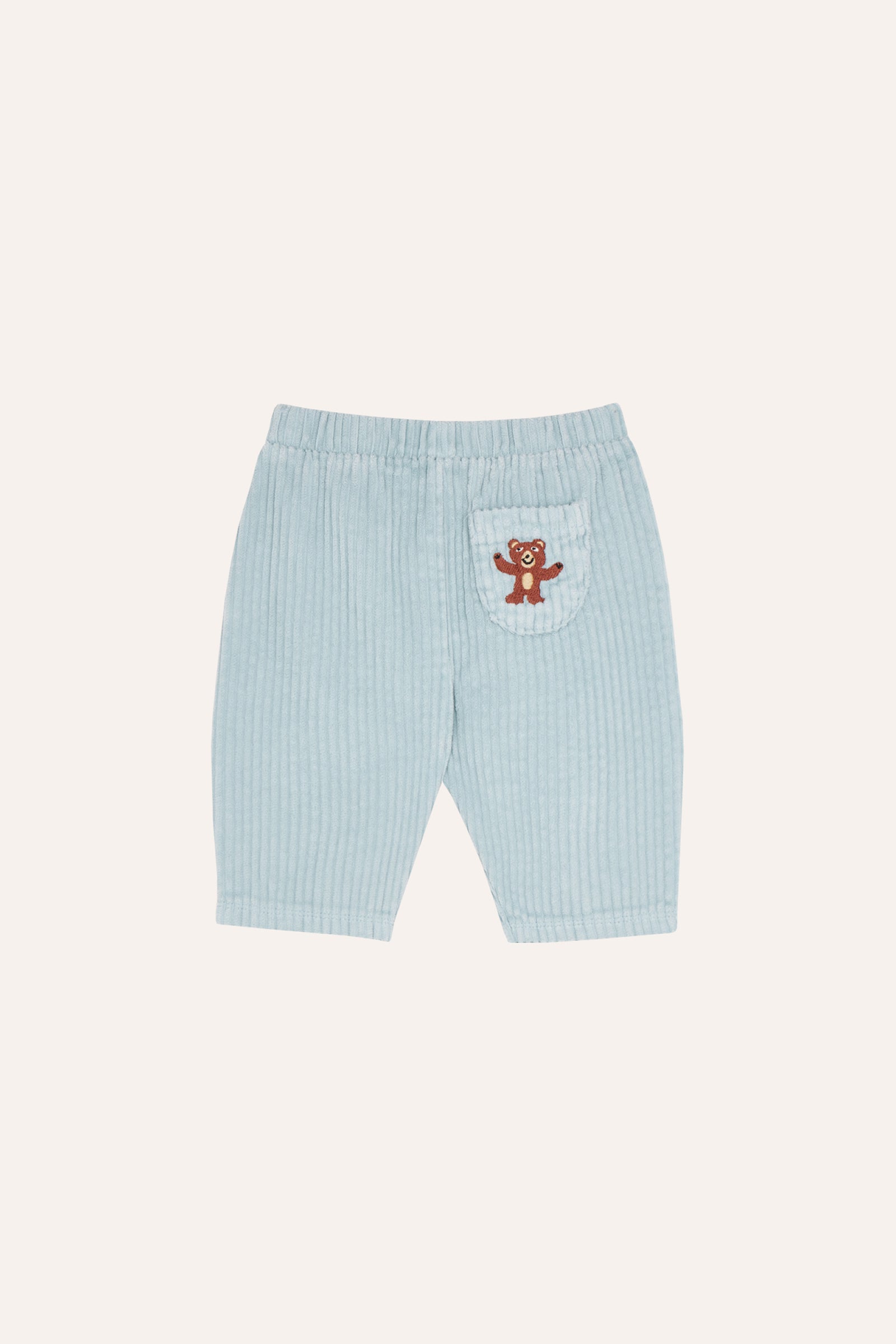 the campamento - Blue Corduroy Baby Trousers