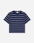 We are kids - jordan tee - navy stripes