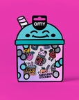 Omy - fabolous stickers - bubble tea
