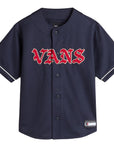 Vans - baseball shirt - navy
