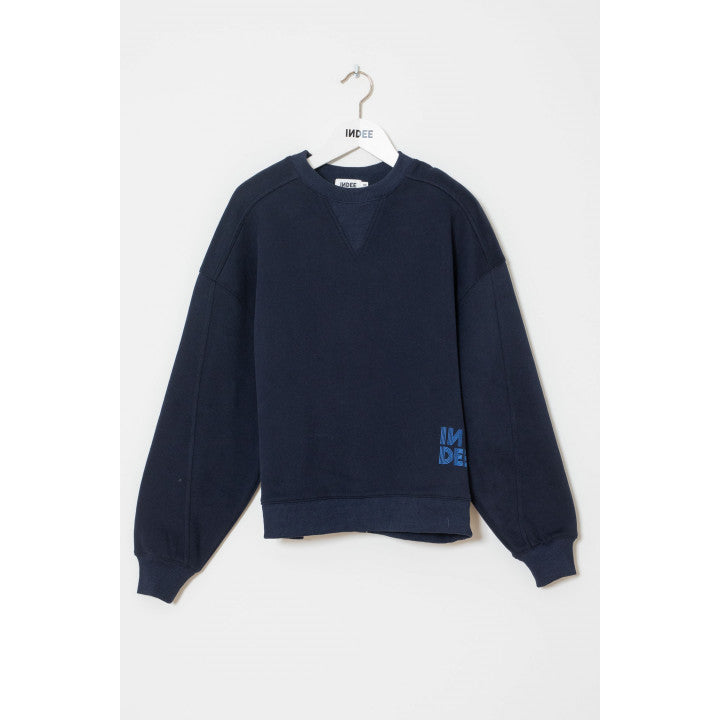 Indee - wakame - sweatshirt - navy