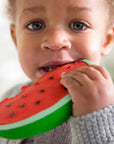 Oli & Carol - wally the watermelon baby teether
