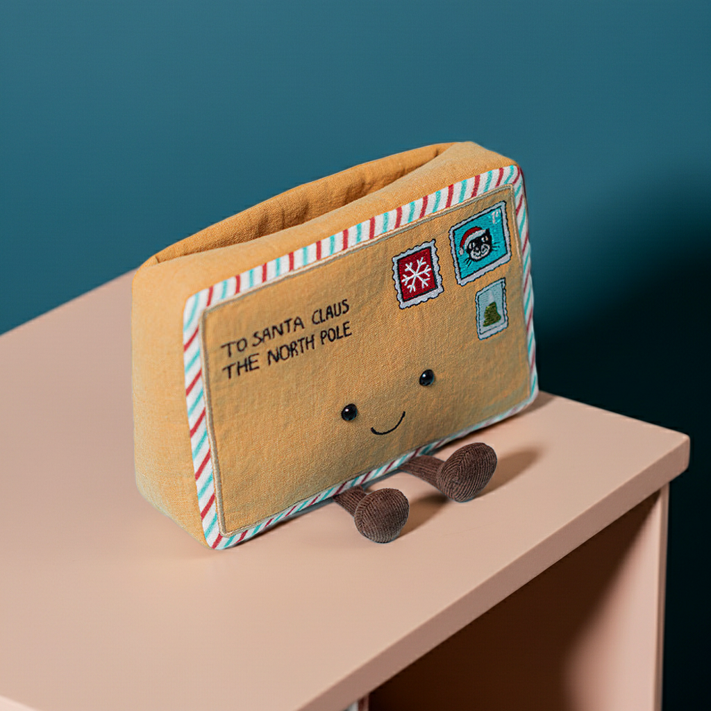 Jellycat - amuseables - letter to santa
