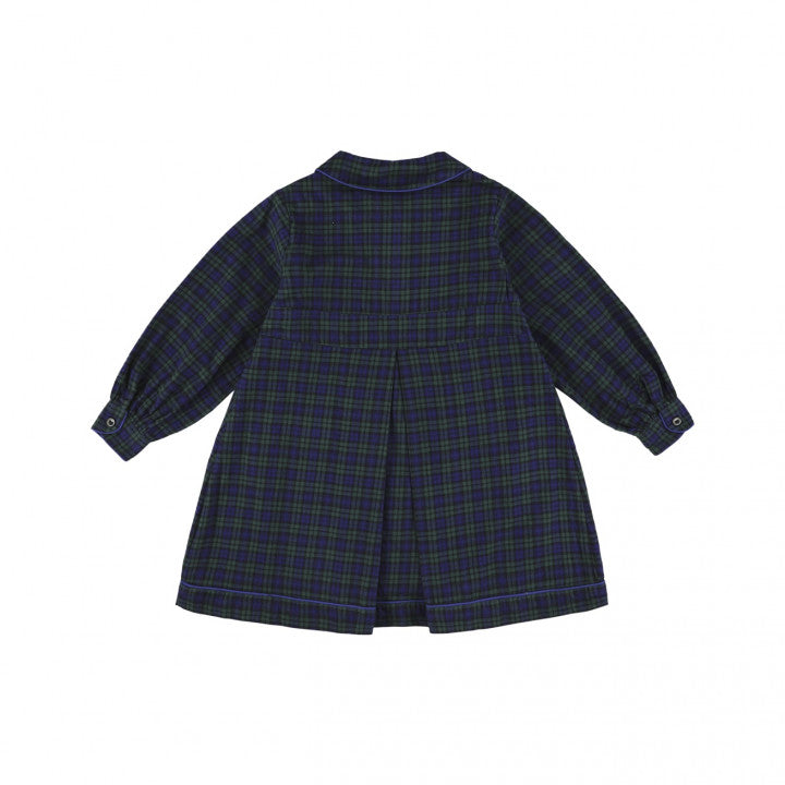 Morley - zuri - polo long sleeve dress - bleu