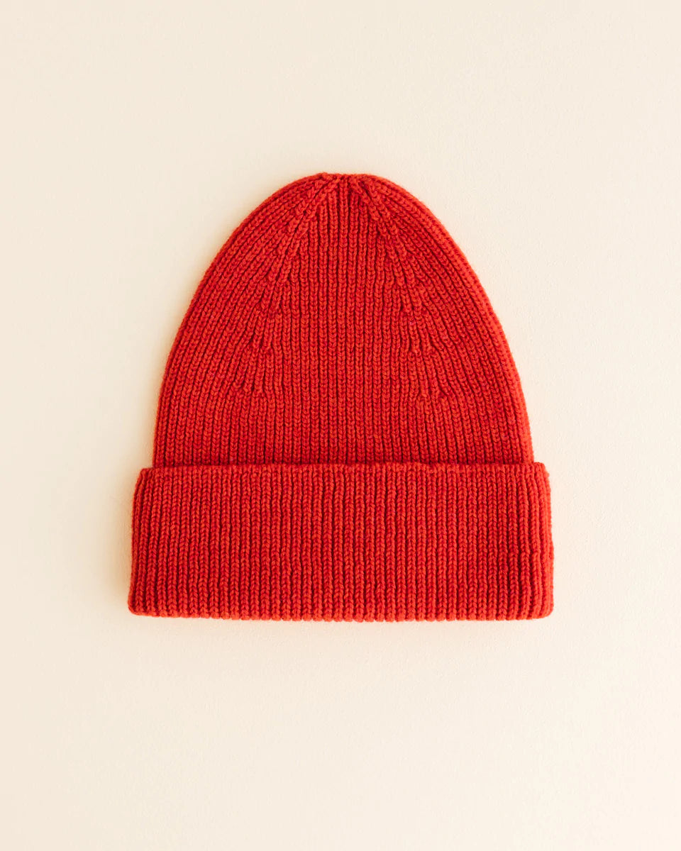 HVID - beanie - fonzie Adult - red - Hyggekids