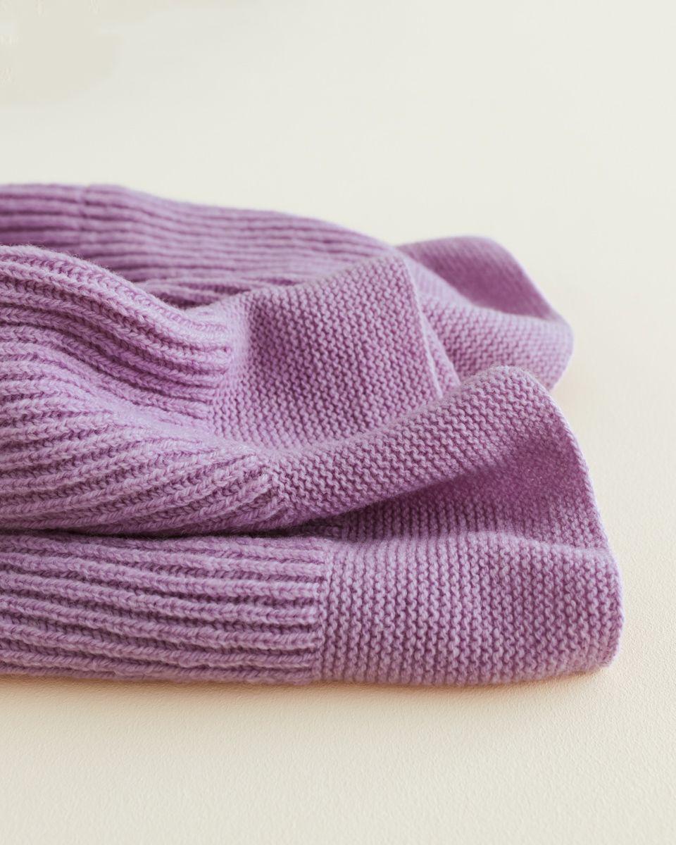HVID - Blanket Gaston - lavender - Hyggekids