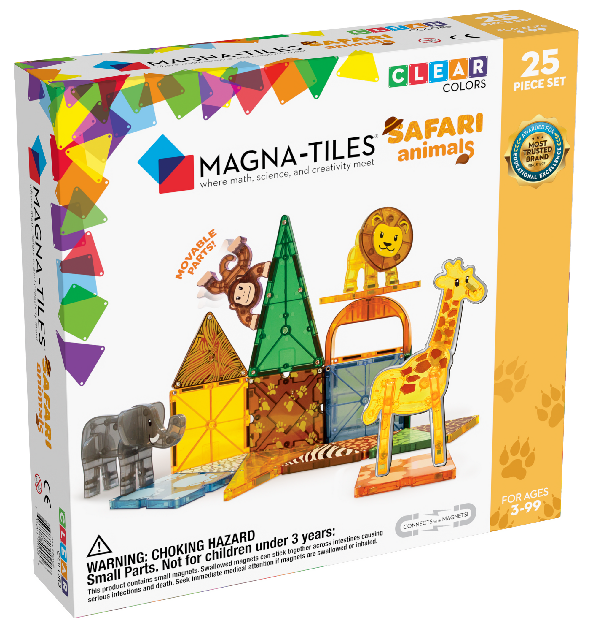 Magna Tiles - safari - 25 stuks - Hyggekids