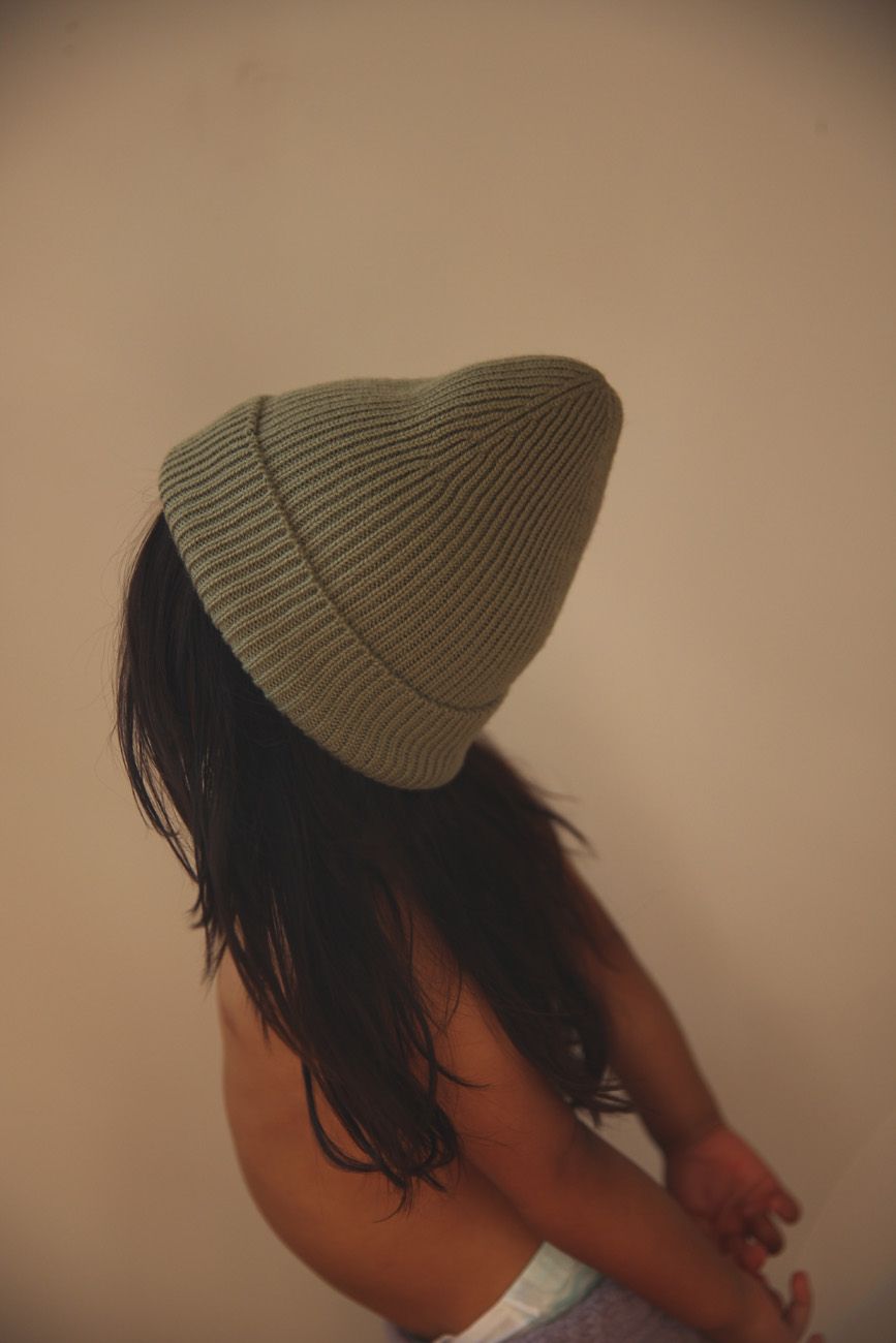 HVID - beanie - fonzie kids - artichoke - Hyggekids